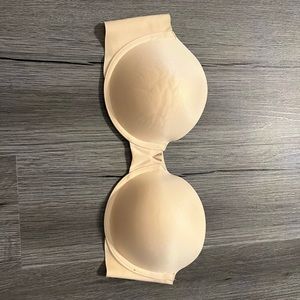 BRAND NEW- Victoria secret strapless push-up bra